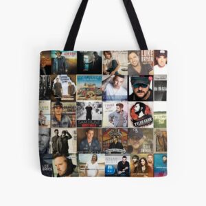 Country Music Collage Morgan Wallen Tote Bag HY141