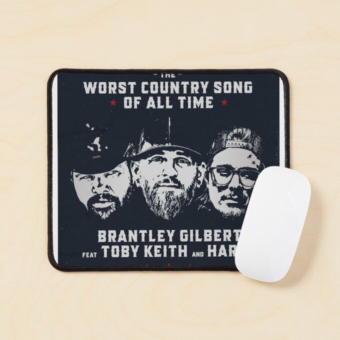 Hardy Country Music Heartthrob Mouse Pad