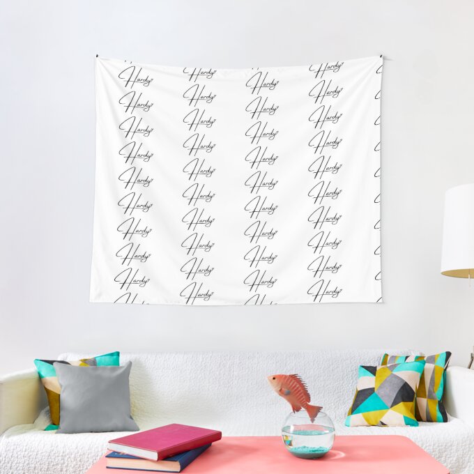 Hardy Heart Logo Tapestry