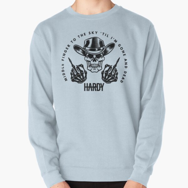 Hardy Middle Finger Salute Country Singer Sweatshirt