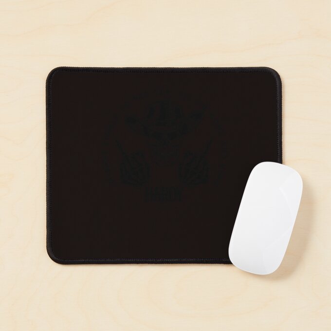 Hardy Rebel Middle Finger Salute Country Mouse Pad