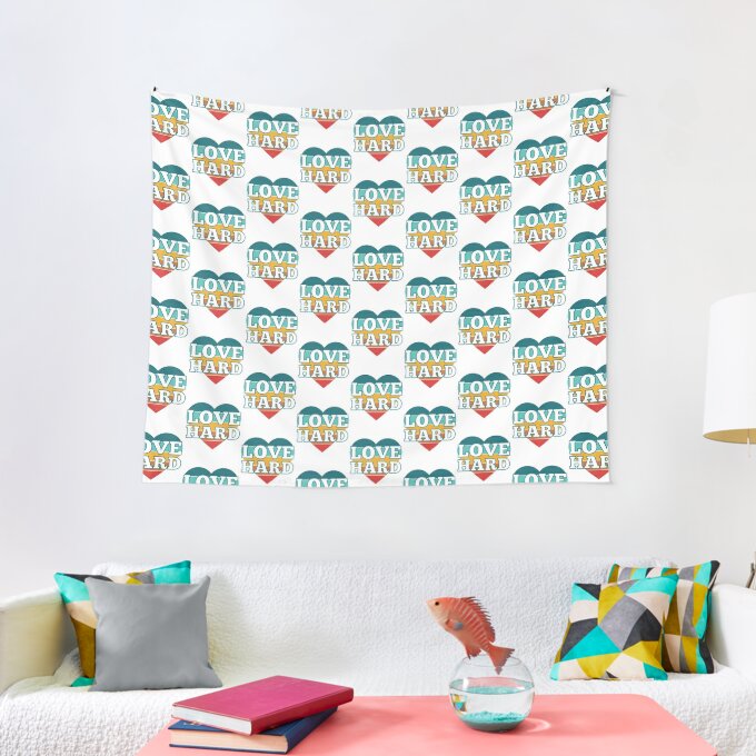 Hardy Valentine Love Tapestry