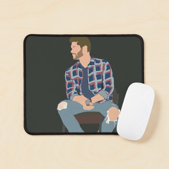 Jensen Ackles Country Music Actor Mouse Pad