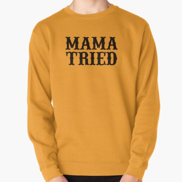 Merle Haggard Mama Tried Album Cover Sweatshirt