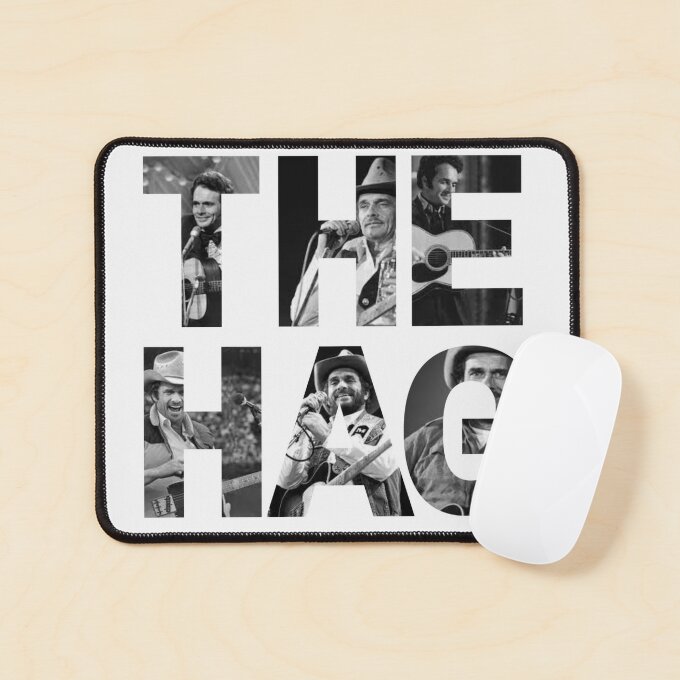 Merle Haggard The Hag Country Legend Mouse Pad