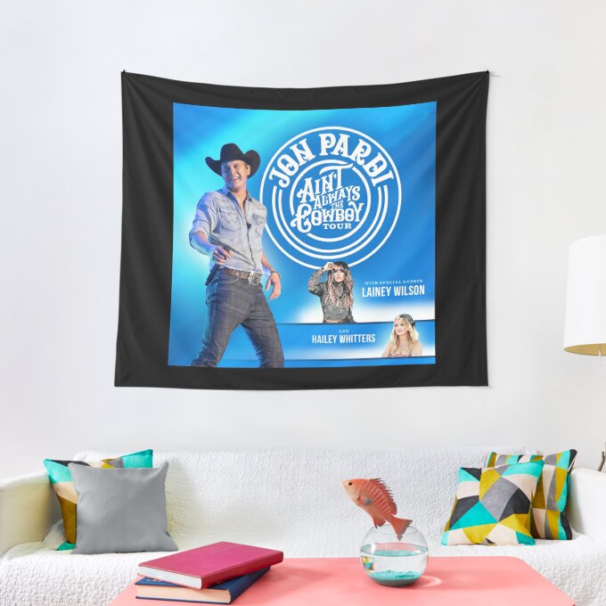 Morgan Wallen Cowboy Tour Tapestry