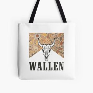 Morgan Wallen Name Logo Art Country Music Fans Tote Bag