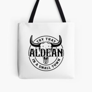 Morgan Wallen Small Town Steer Horns Country Rebel Tote Bag