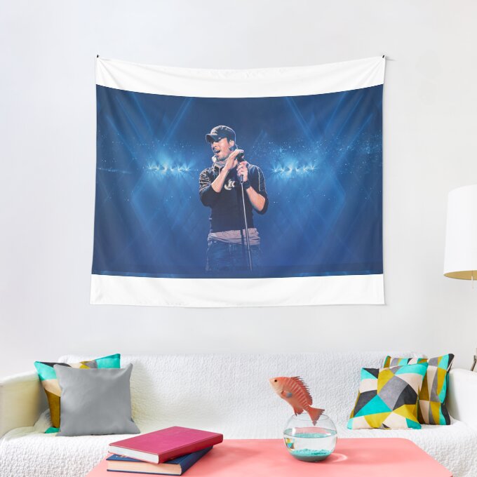 Morgan Wallen Warm Photo Tapestry