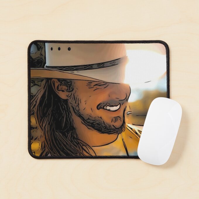 Sunny and Ian Country Duo Mouse Pad