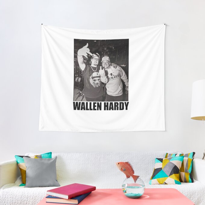 Vintage Wallen Hardy Concert Shirt Tapestry HY127