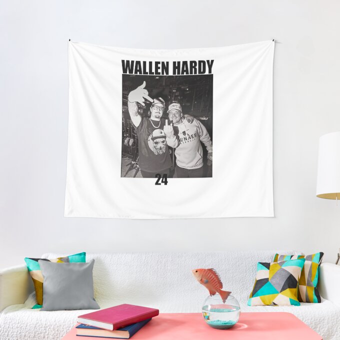 Vintage Wallen Hardy Concert Shirt Tapestry HY142