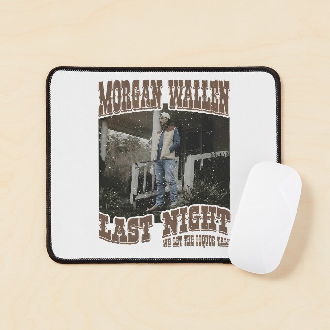 Vintage Wallen Western Cowgirl Country Mouse Pad