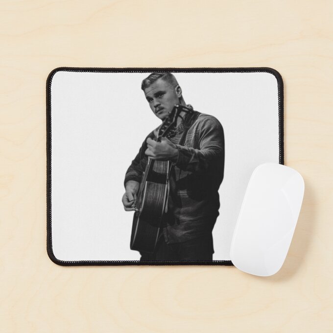 Zach Bryan Country Singer Songwriter Mouse Pad